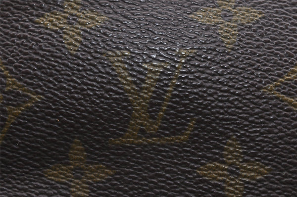 Authentic Louis Vuitton Monogram Noe Shoulder Drawstring Bag M42224 LV 8789I