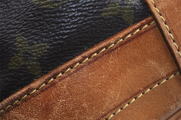 Authentic Louis Vuitton Monogram Noe Shoulder Drawstring Bag M42224 LV 8789I