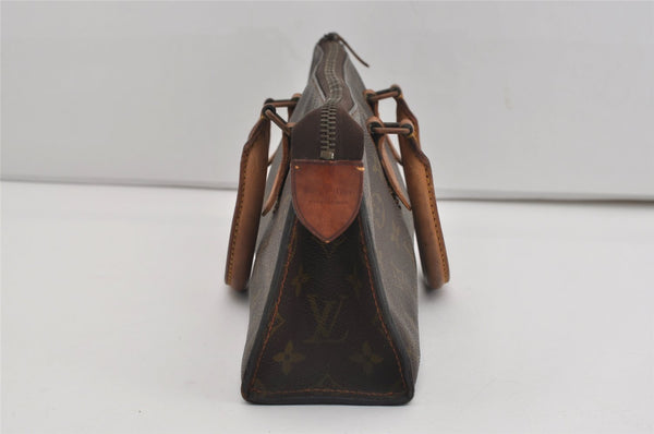 Authentic Louis Vuitton Monogram Sac Trico Hand Bag Old Model LV 8790I