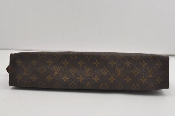 Authentic Louis Vuitton Monogram Sac Trico Hand Bag Old Model LV 8790I