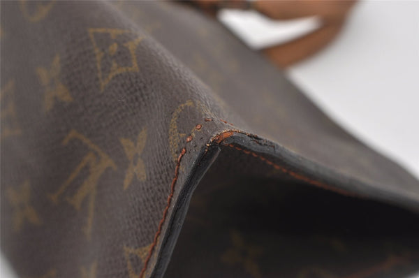 Authentic Louis Vuitton Monogram Sac Trico Hand Bag Old Model LV 8790I