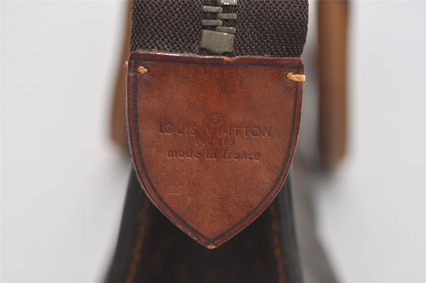 Authentic Louis Vuitton Monogram Sac Trico Hand Bag Old Model LV 8790I