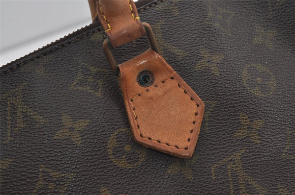 Authentic Louis Vuitton Monogram Sac Trico Hand Bag Old Model LV 8790I