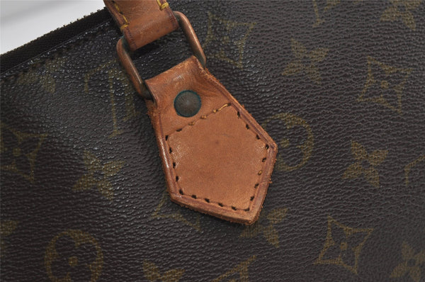 Authentic Louis Vuitton Monogram Sac Trico Hand Bag Old Model LV 8790I