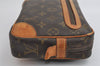 Authentic Louis Vuitton Monogram Marly Dragonne Clutch Hand Bag Old Model 8791I