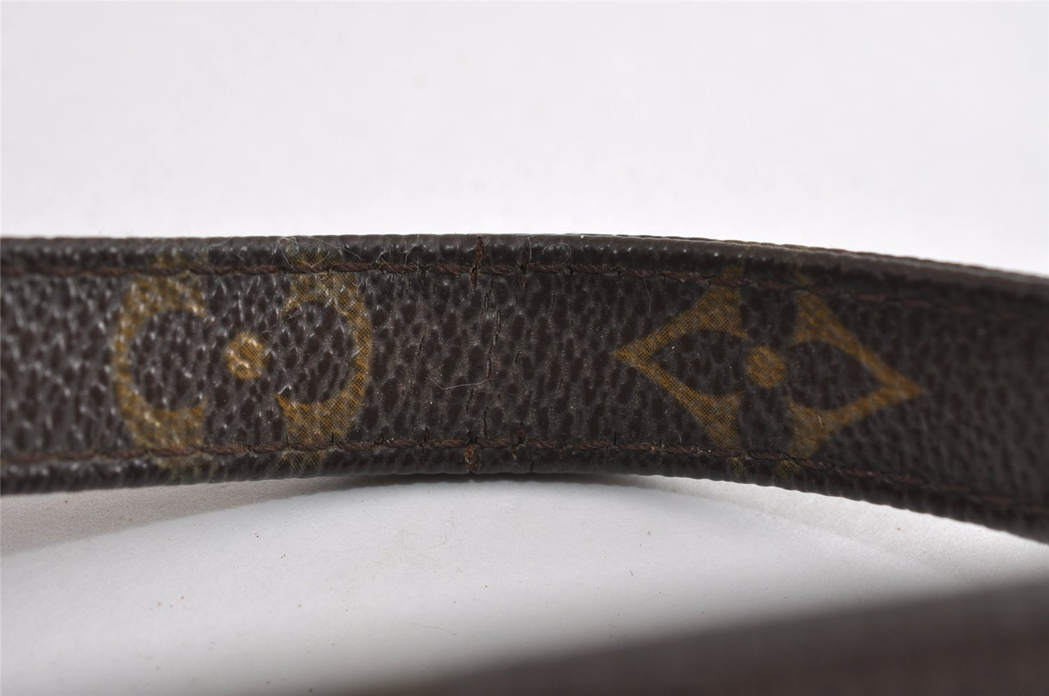 Authentic Louis Vuitton Monogram Marly Dragonne Clutch Hand Bag Old Model 8791I