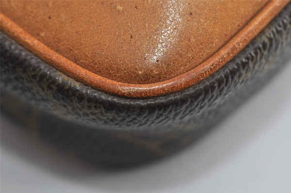 Authentic Louis Vuitton Monogram Marly Dragonne Clutch Hand Bag Old Model 8791I