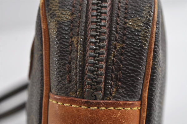 Authentic Louis Vuitton Monogram Marly Dragonne Clutch Hand Bag Old Model 8791I