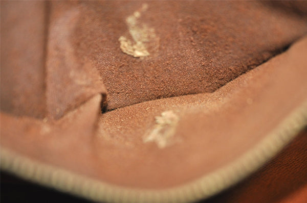 Authentic Louis Vuitton Monogram Marly Dragonne Clutch Hand Bag Old Model 8791I