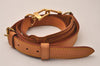 Authentic Louis Vuitton Leather Shoulder Strap Beige 40.4-47.6" LV 8793J