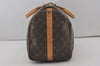 Authentic Louis Vuitton Monogram Keepall Bandouliere 45 M41418 Boston Bag 8794I