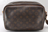 Authentic Louis Vuitton Monogram Reporter PM Shoulder Bag M45254 Junk 8796I