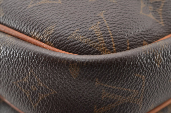 Authentic Louis Vuitton Monogram Reporter PM Shoulder Bag M45254 Junk 8796I