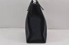 Authentic FENDI Vintage Canvas Leather Shoulder Tote Bag Purse Navy Blue 8796J