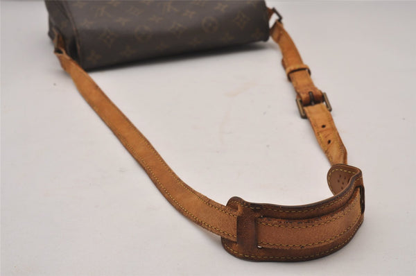 Auth Louis Vuitton Monogram Saint Cloud GM Shoulder Cross Bag Old Model LV 8797I