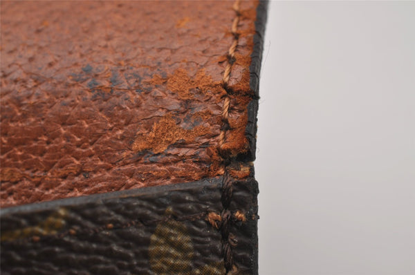 Auth Louis Vuitton Monogram Saint Cloud GM Shoulder Cross Bag Old Model LV 8797I