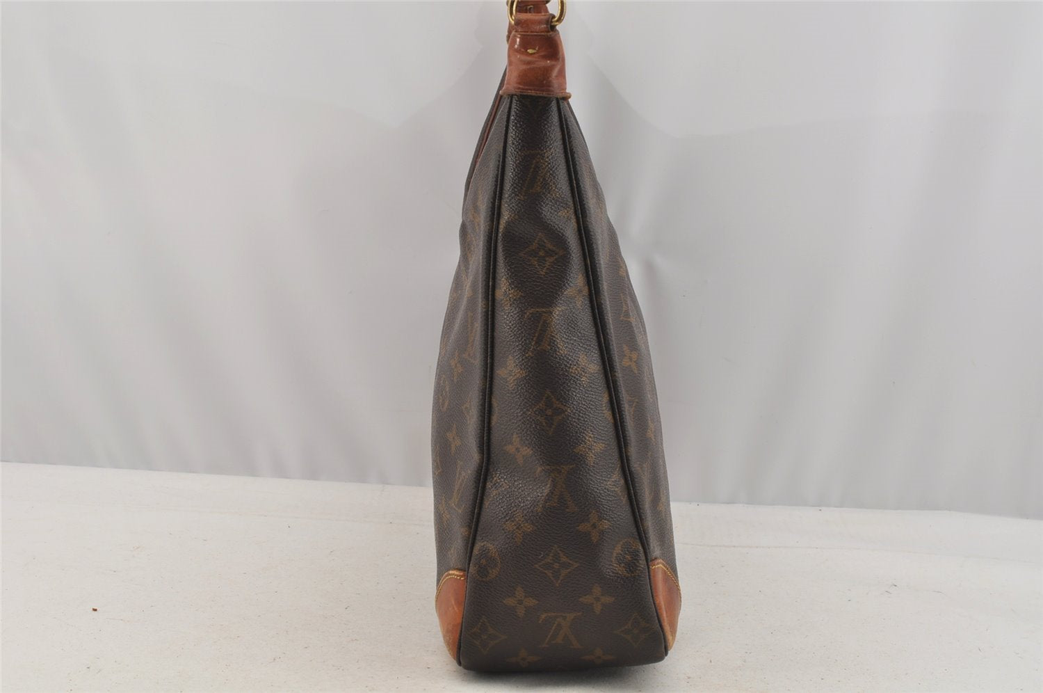 Authentic Louis Vuitton Monogram Boulogne 35 Shoulder Bag M51260 Junk 8798I