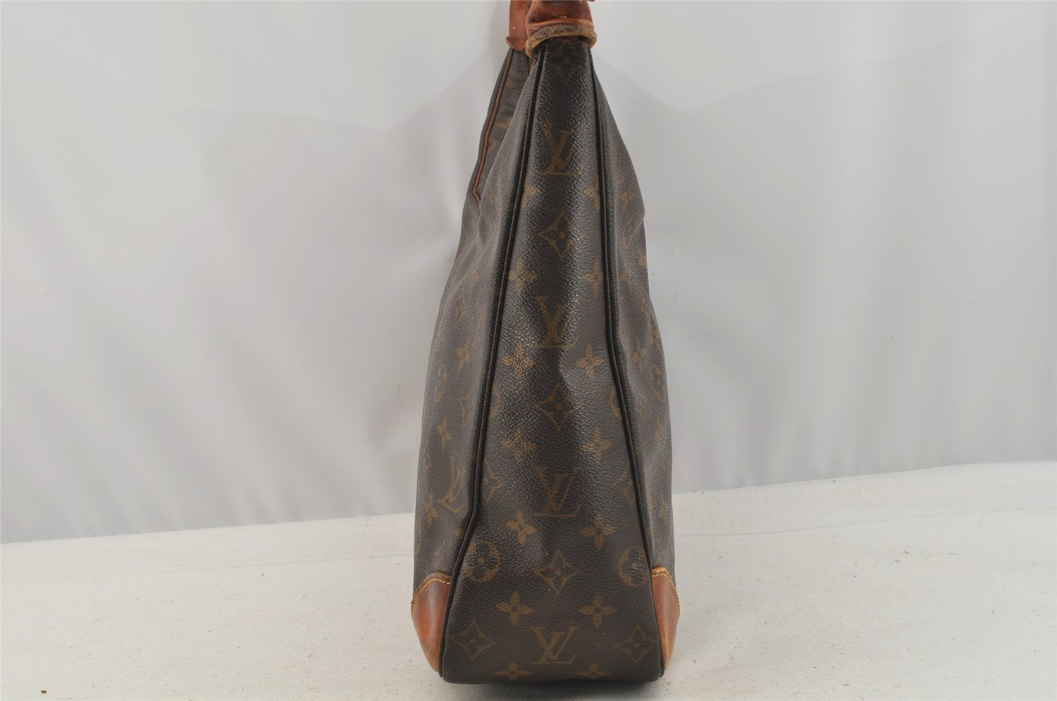 Authentic Louis Vuitton Monogram Boulogne 35 Shoulder Bag M51260 Junk 8798I