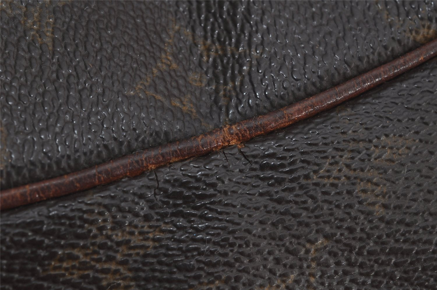 Authentic Louis Vuitton Monogram Boulogne 35 Shoulder Bag M51260 Junk 8798I