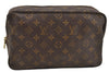 Auth Louis Vuitton Monogram Trousse Toilette 28 Clutch Bag M47522 LV Junk 8799I