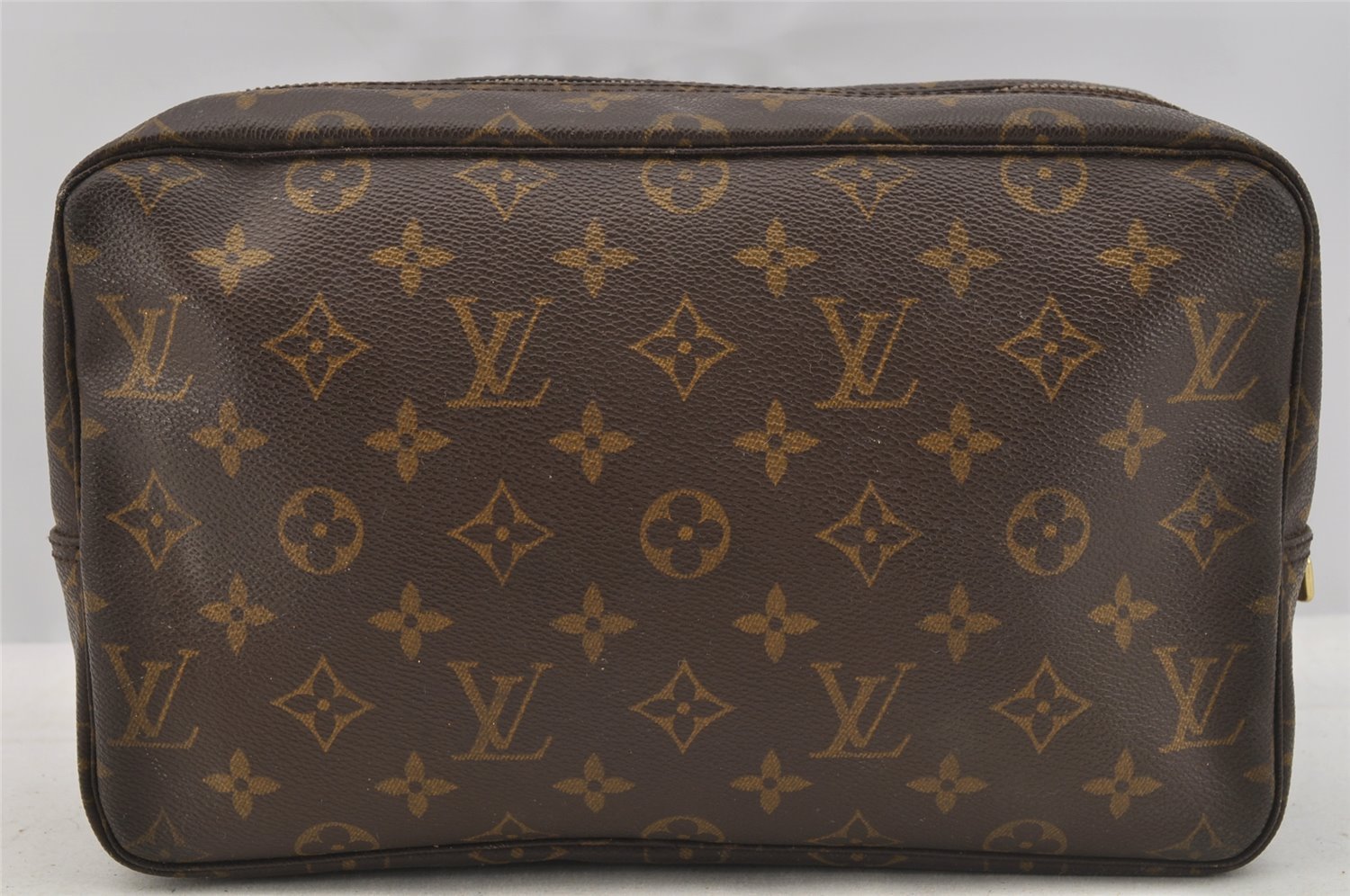 Auth Louis Vuitton Monogram Trousse Toilette 28 Clutch Bag M47522 LV Junk 8799I
