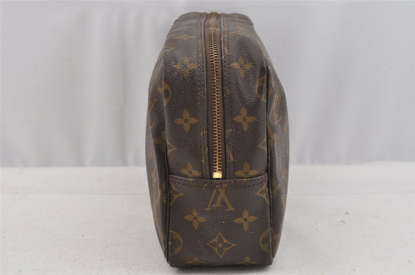 Auth Louis Vuitton Monogram Trousse Toilette 28 Clutch Bag M47522 LV Junk 8799I