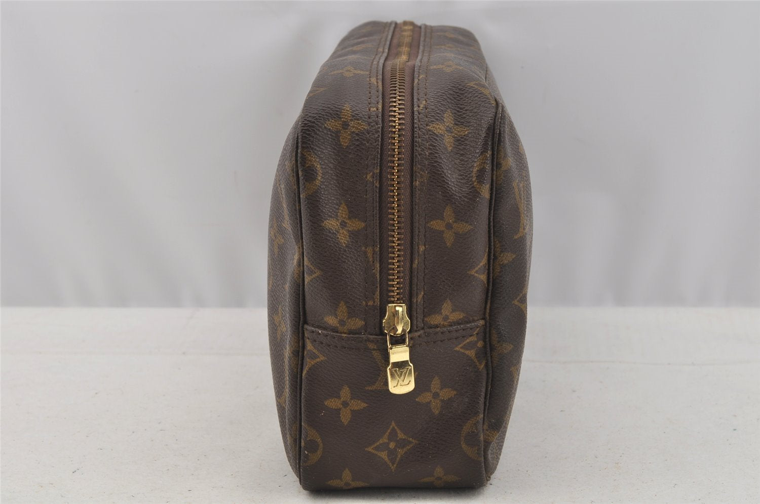 Auth Louis Vuitton Monogram Trousse Toilette 28 Clutch Bag M47522 LV Junk 8799I
