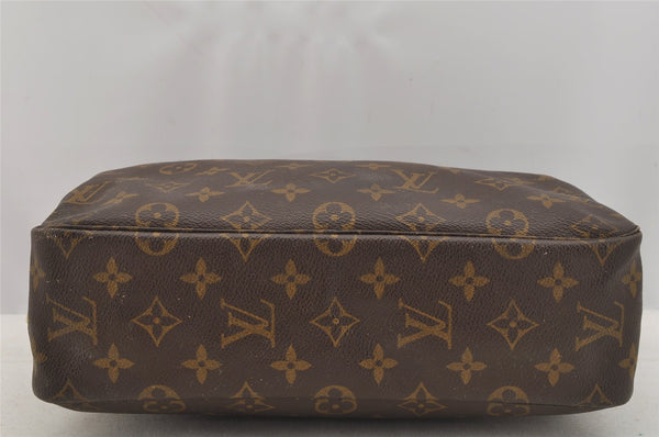 Auth Louis Vuitton Monogram Trousse Toilette 28 Clutch Bag M47522 LV Junk 8799I