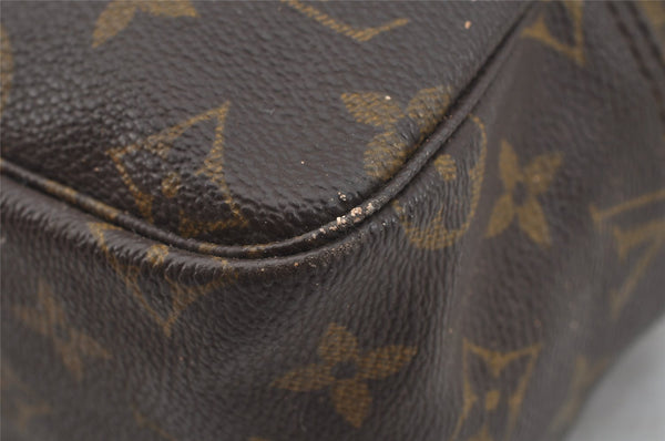 Auth Louis Vuitton Monogram Trousse Toilette 28 Clutch Bag M47522 LV Junk 8799I