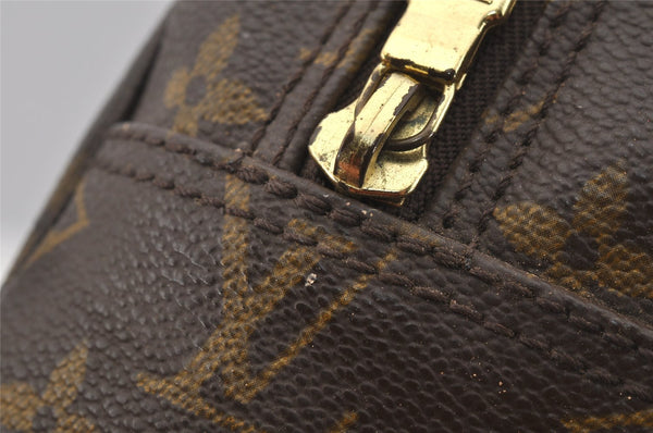 Auth Louis Vuitton Monogram Trousse Toilette 28 Clutch Bag M47522 LV Junk 8799I