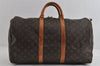 Authentic Louis Vuitton Monogram Keepall 50 Travel Boston Bag M41426 LV 8800I