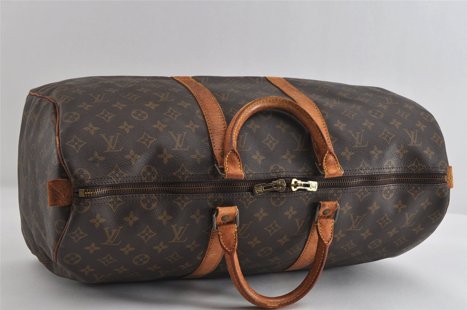 Authentic Louis Vuitton Monogram Keepall 50 Travel Boston Bag M41426 LV 8800I