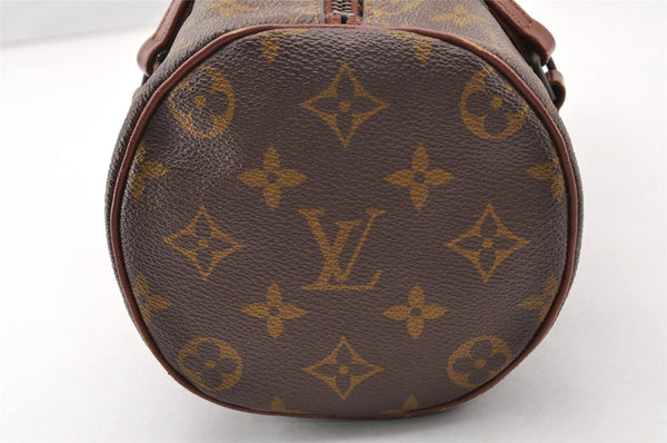 Authentic Louis Vuitton Monogram Papillon 26 Hand Bag Old Model LV 8801I