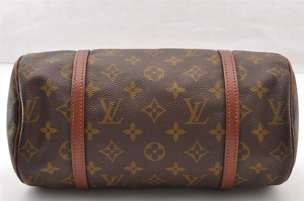 Authentic Louis Vuitton Monogram Papillon 26 Hand Bag Old Model LV 8801I