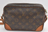 Authentic Louis Vuitton Monogram Trocadero 23 Shoulder Cross Bag M51276 LV 8801J