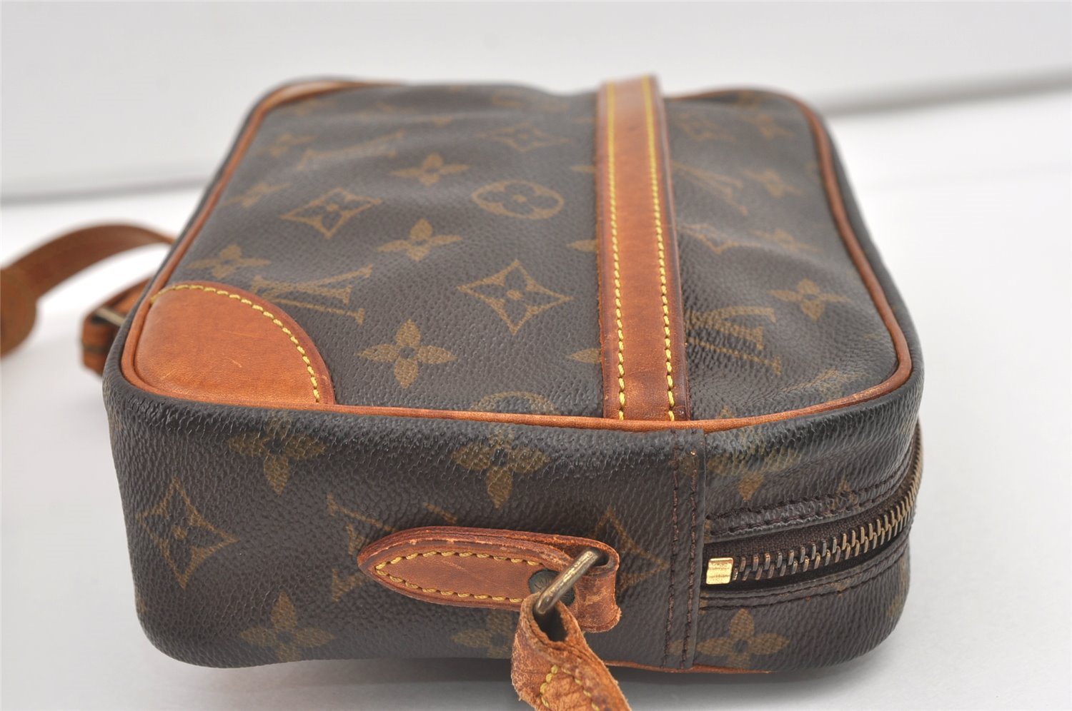 Authentic Louis Vuitton Monogram Trocadero 23 Shoulder Cross Bag M51276 LV 8801J