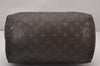 Authentic Louis Vuitton Monogram Speedy 30 Hand Boston Bag M41526 LV 8802I