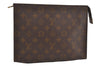 Auth Louis Vuitton Monogram Poche Toilette 26 Cosmetics Pouch Old Model LV 8803I