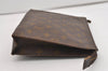 Auth Louis Vuitton Monogram Poche Toilette 26 Cosmetics Pouch Old Model LV 8803I
