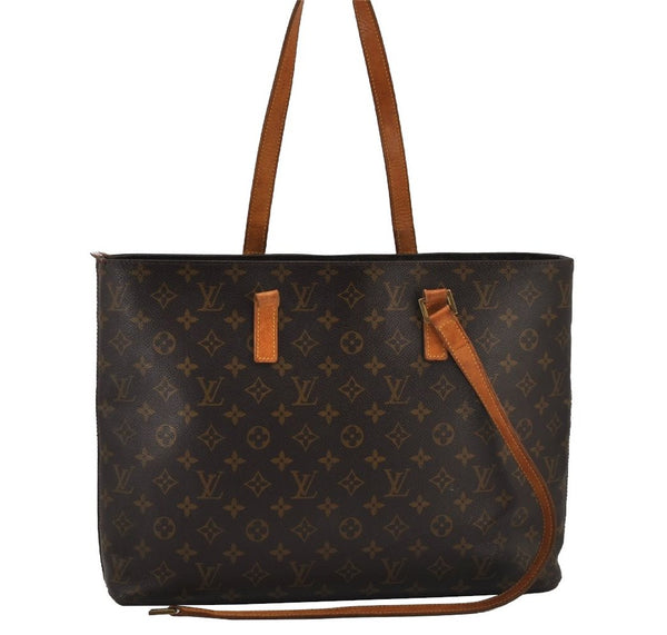 Authentic Louis Vuitton Monogram Luco Shoulder Tote Bag M51155 LV Junk 8803J