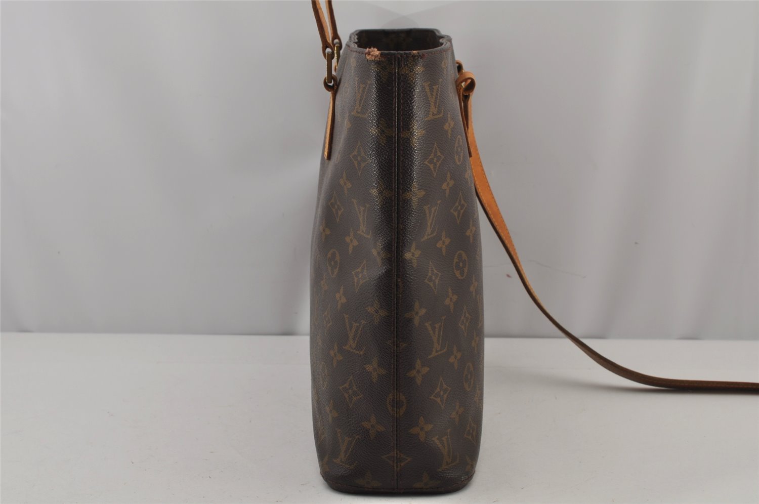 Authentic Louis Vuitton Monogram Luco Shoulder Tote Bag M51155 LV Junk 8803J