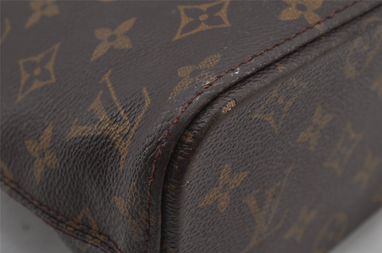 Authentic Louis Vuitton Monogram Luco Shoulder Tote Bag M51155 LV Junk 8803J