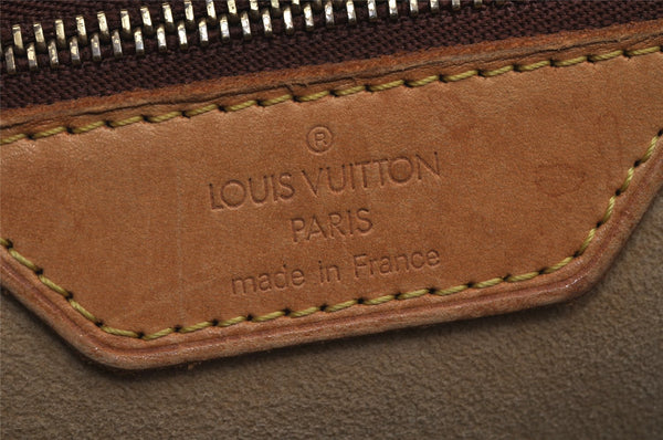 Authentic Louis Vuitton Monogram Luco Shoulder Tote Bag M51155 LV Junk 8803J