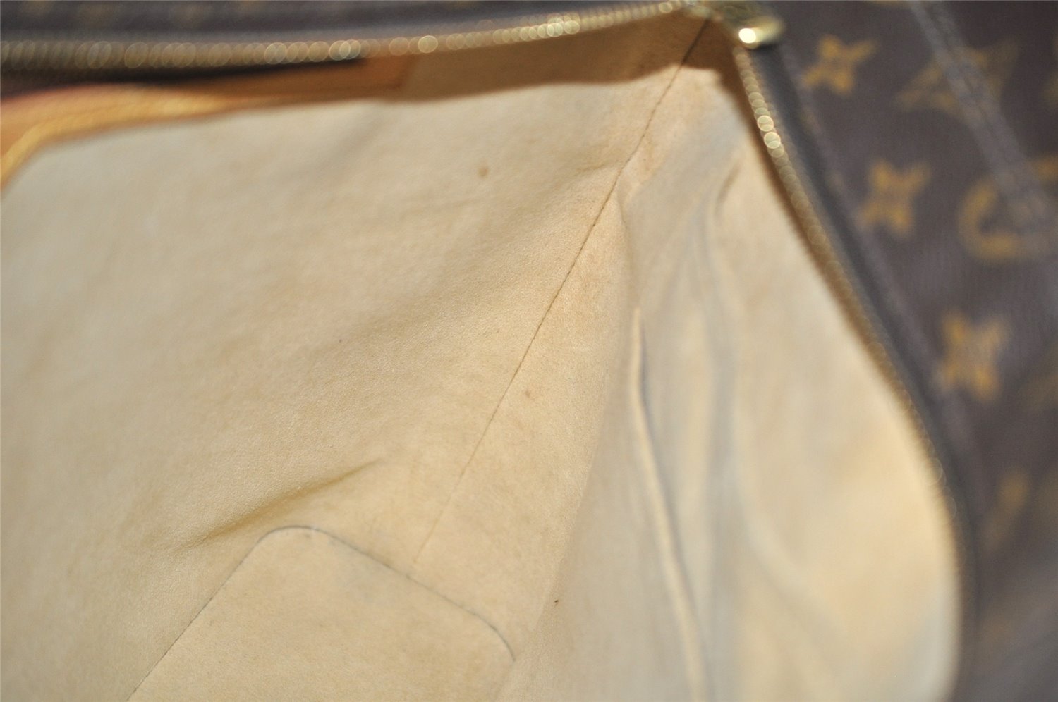 Authentic Louis Vuitton Monogram Luco Shoulder Tote Bag M51155 LV Junk 8803J