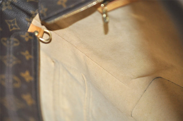 Authentic Louis Vuitton Monogram Luco Shoulder Tote Bag M51155 LV Junk 8803J