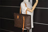 Authentic Louis Vuitton Monogram Luco Shoulder Tote Bag M51155 LV Junk 8803J