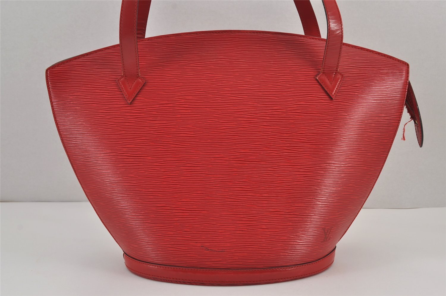 Auth Louis Vuitton Epi Saint Jacques Shopping Shoulder Bag Red M52267 LV 8804J