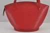 Auth Louis Vuitton Epi Saint Jacques Shopping Shoulder Bag Red M52267 LV 8804J