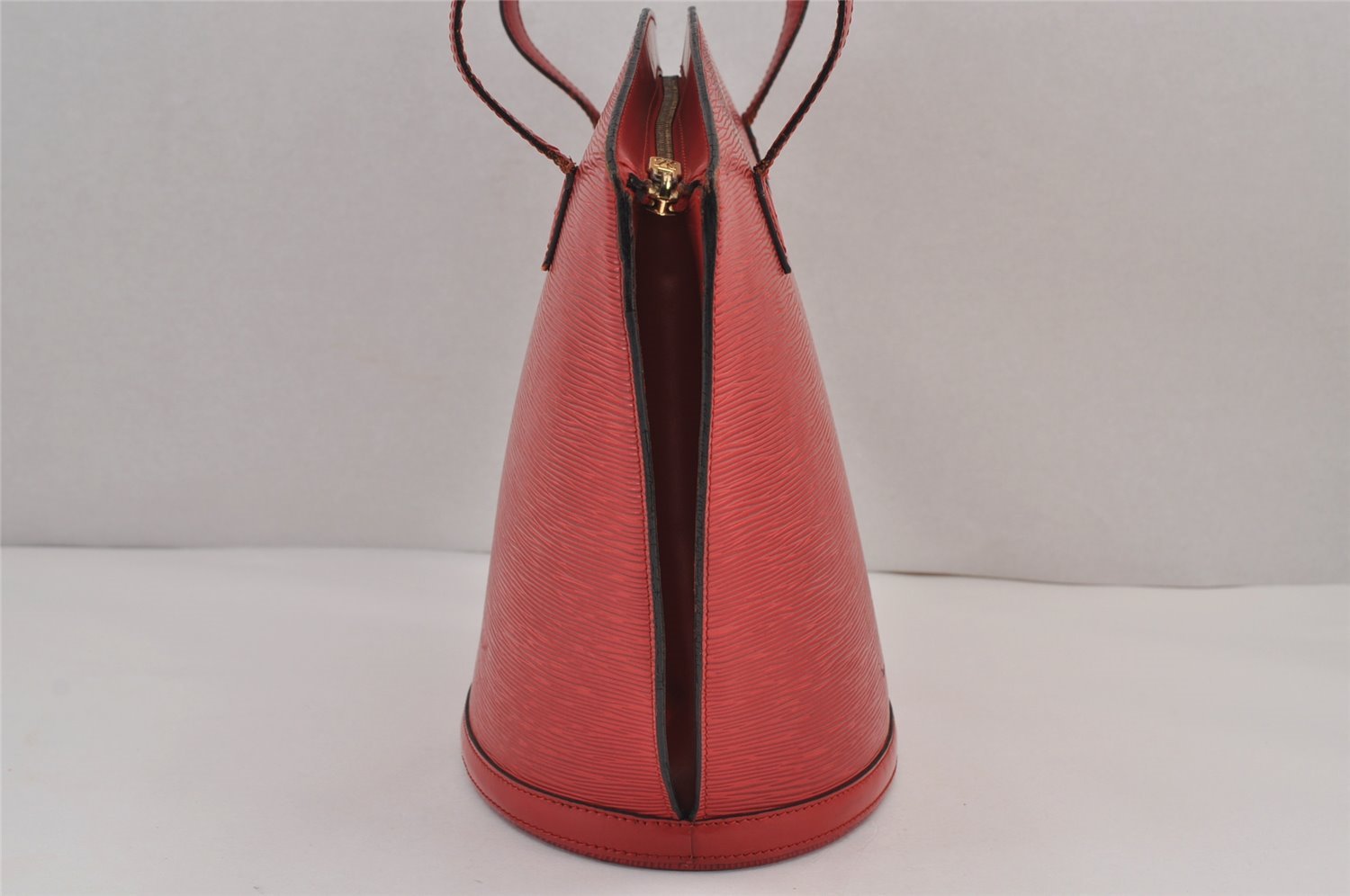 Auth Louis Vuitton Epi Saint Jacques Shopping Shoulder Bag Red M52267 LV 8804J