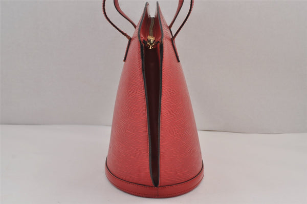 Auth Louis Vuitton Epi Saint Jacques Shopping Shoulder Bag Red M52267 LV 8804J